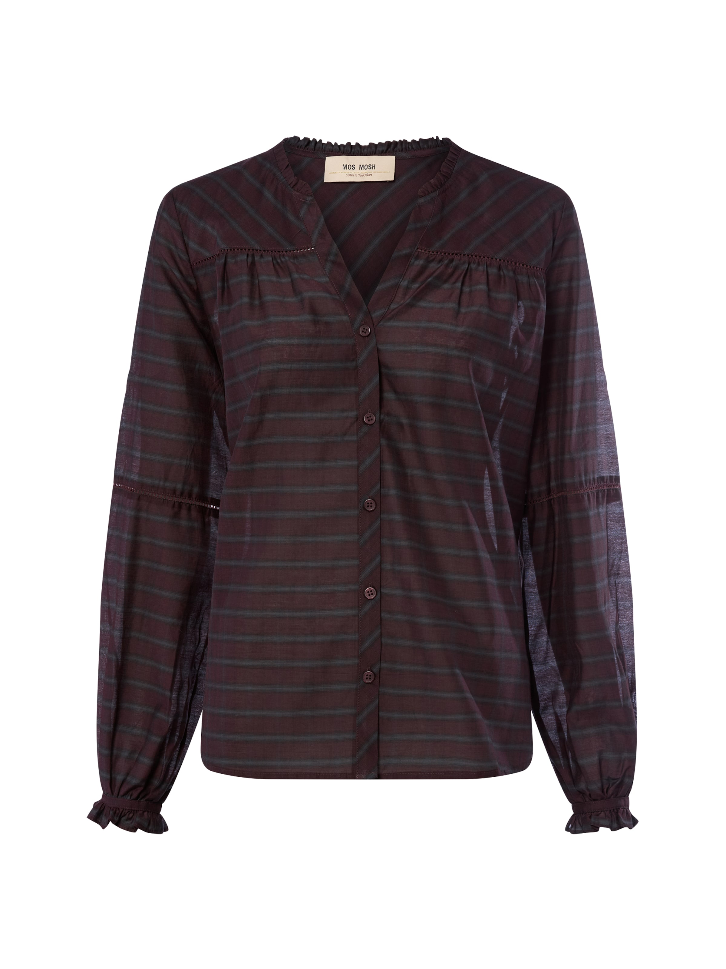 Chemisier ' MMBenedetta' MOS MOSH en violet : devant