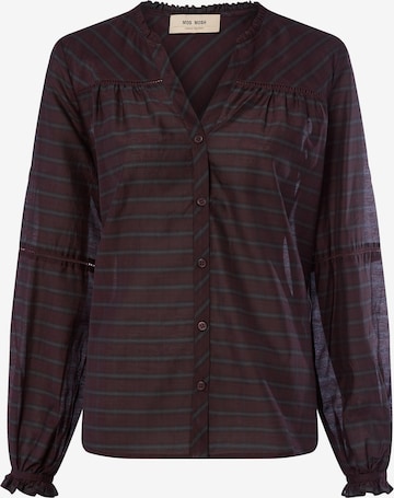 MOS MOSH Blouse ' MMBenedetta' in Purple: front