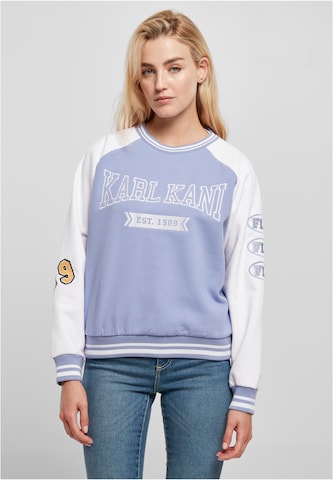 Karl Kani Sweatshirt in Lila: voorkant