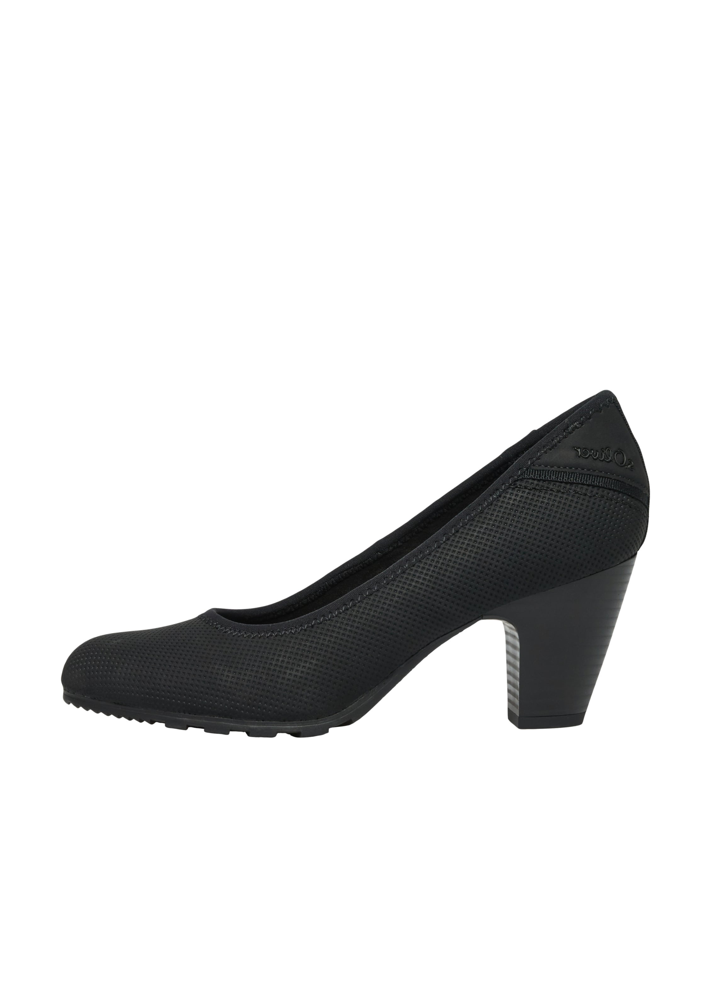 Escarpins s.Oliver en noir : devant