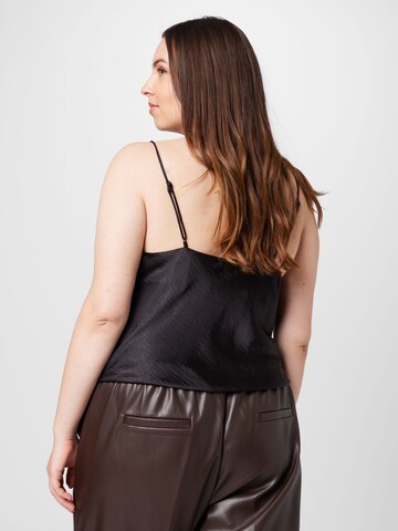 Gina Tricot Curve Top 'Sandra' in Black