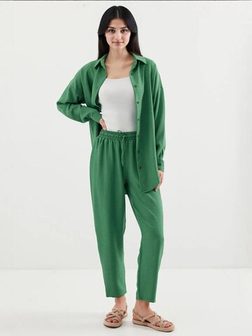 Bigdart - Calças de fato em verde