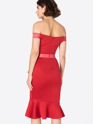 Lipsy Cocktail Dress in Red