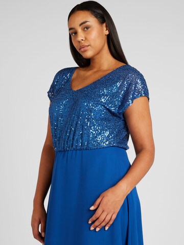 Robe de soirée SWING Curve en bleu