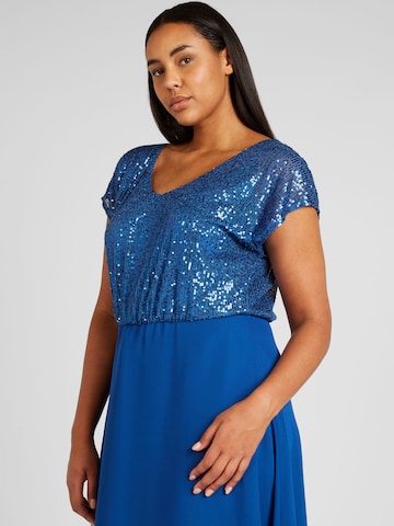 Robe de soirée SWING Curve en bleu