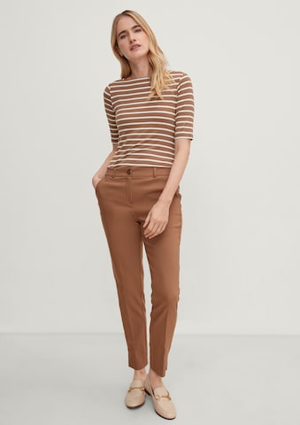 COMMA Pleated Pants in Brown