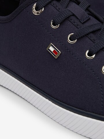 TOMMY HILFIGER Σνίκερ χαμηλό 'Enamel' σε μπλε