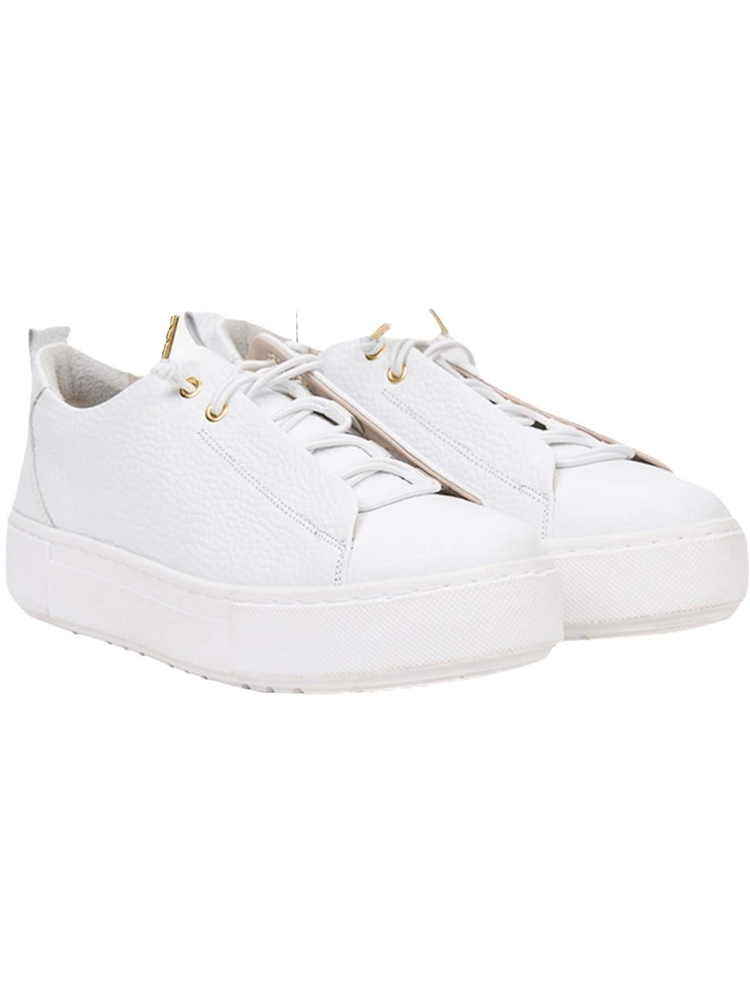 Desa Sneakers 'Schnürschuhe' in White: front