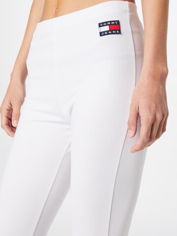 Tommy Jeans Flared Leggings in White