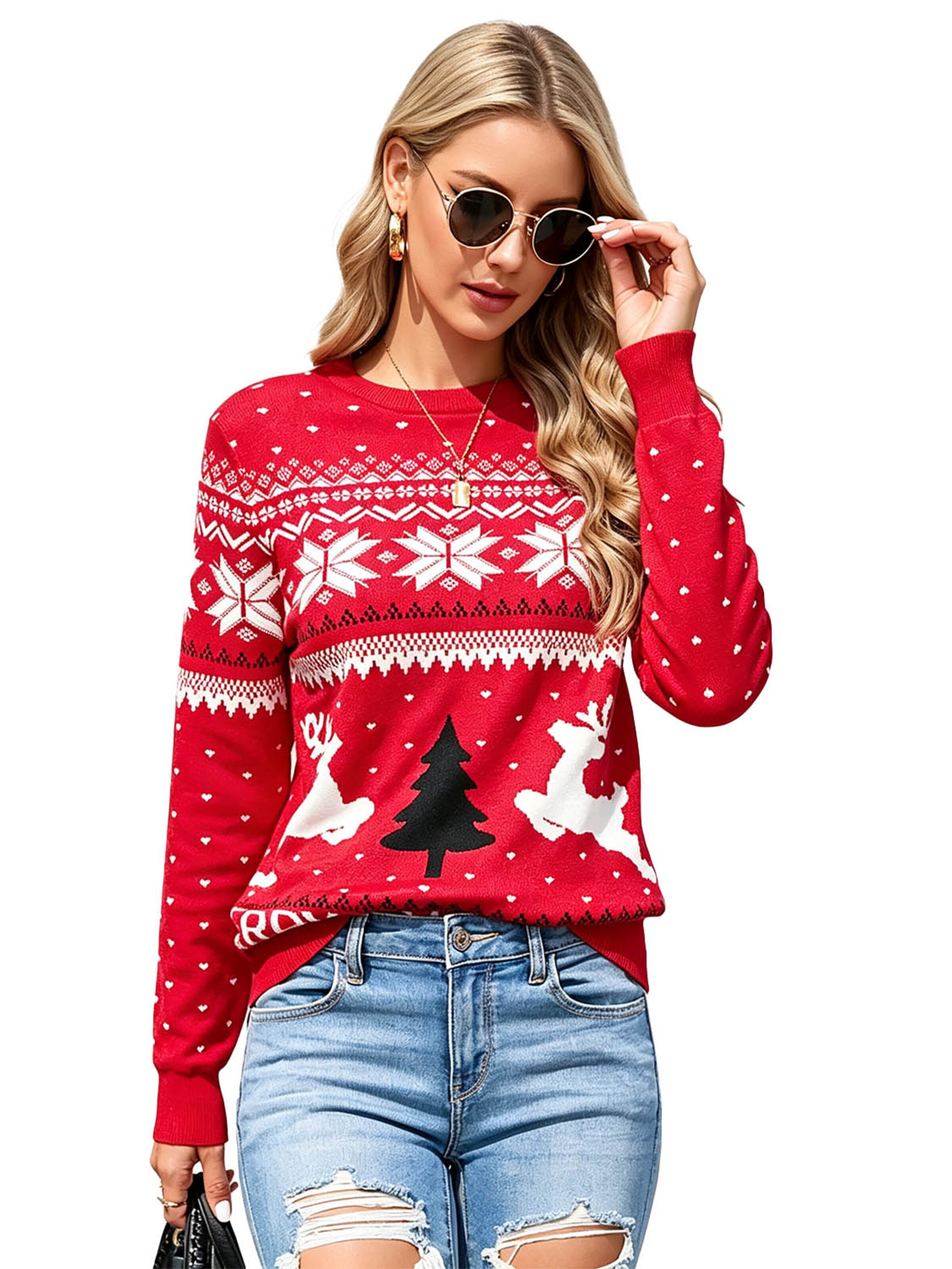 KoJooin Sweater in Red