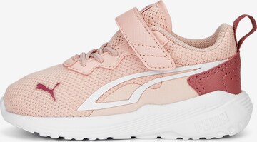 Baskets PUMA en rose : devant