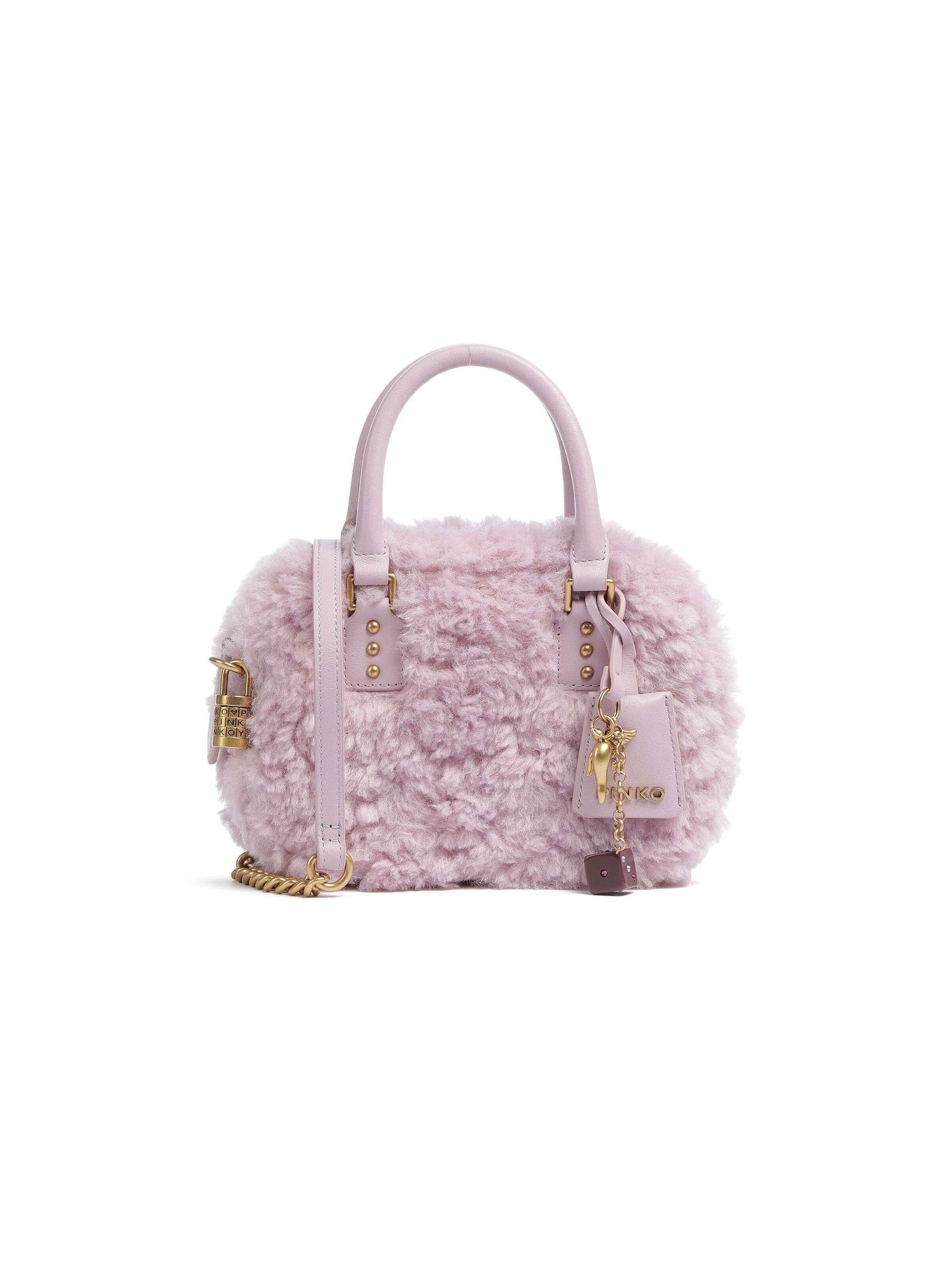 PINKO - Bolso de mano 'Love Berry H3' en lila: frente