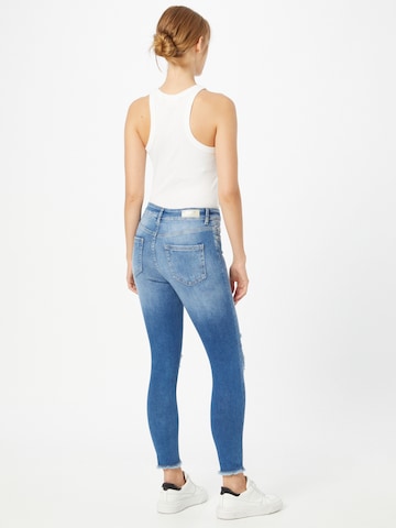 Skinny Jean 'BLUSH' ONLY en bleu