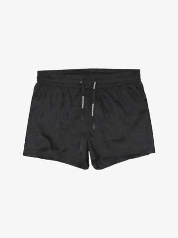 John Richmond Board Shorts 'Baywatch' in Black: front