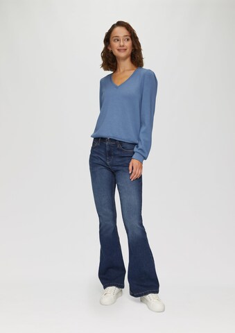évasé Jean QS en bleu