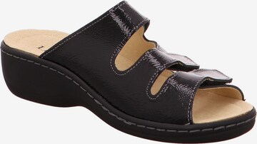 Longo Mules in Black