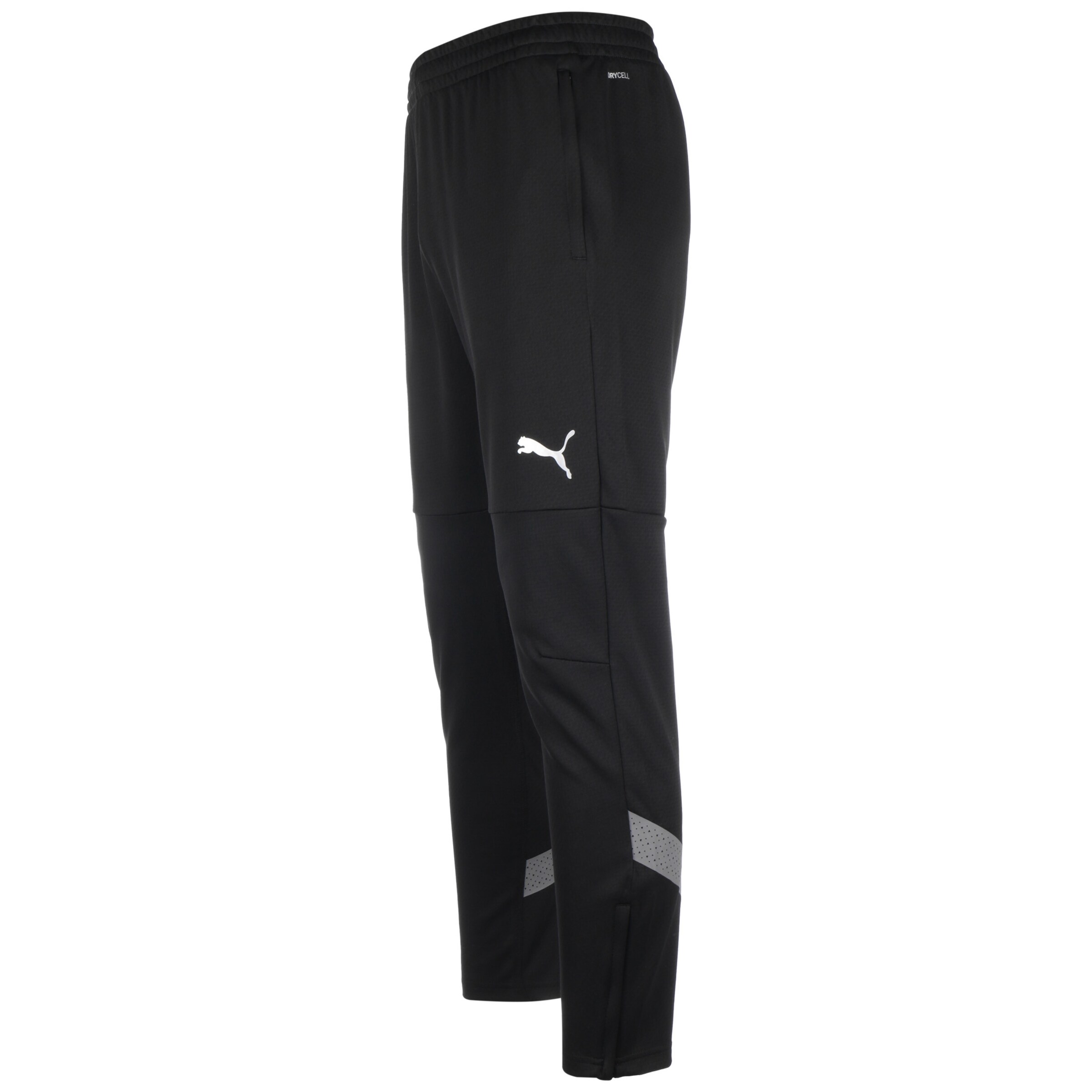 PUMA Slimfit Sporthose in Schwarz