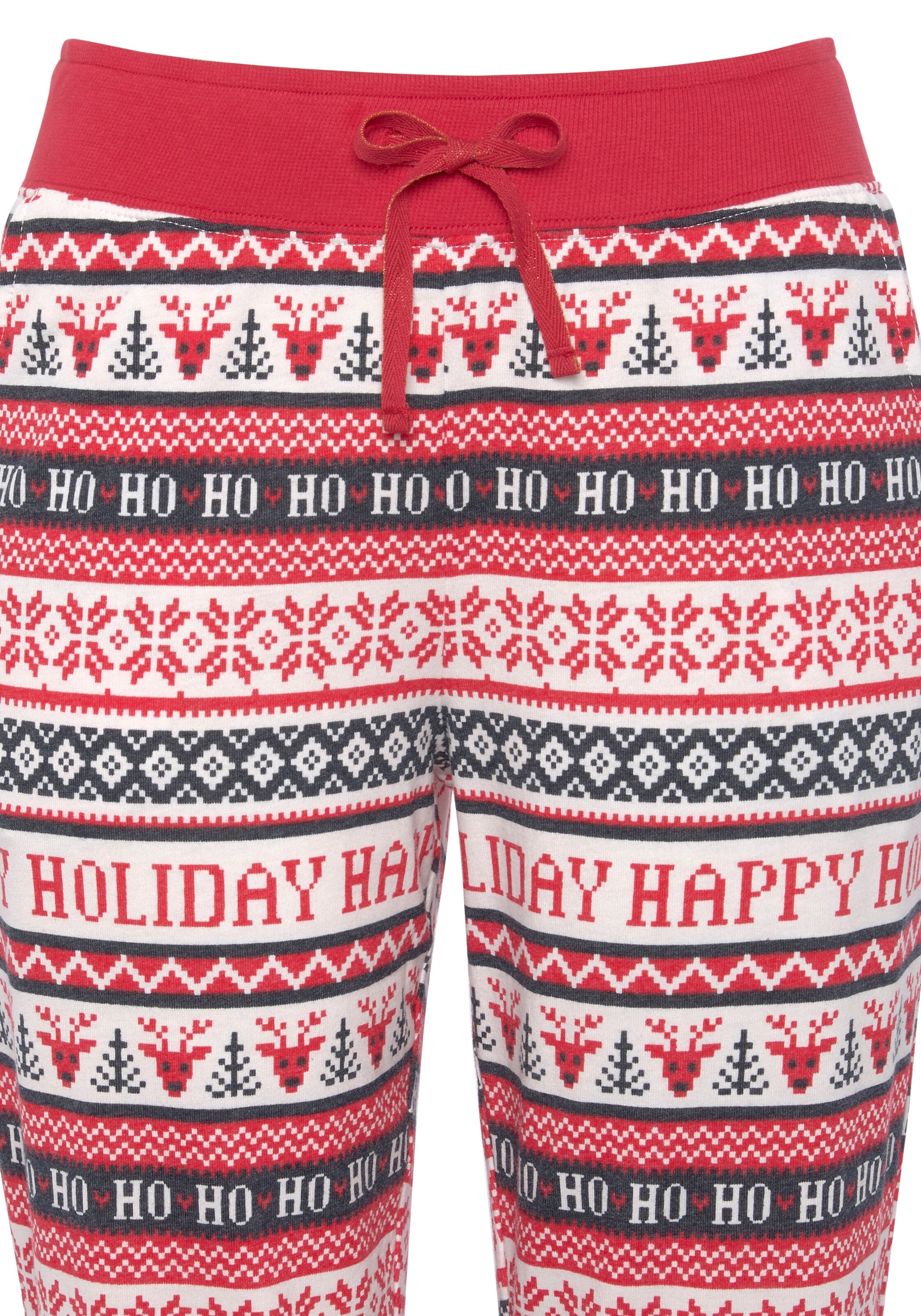 LASCANA Pižama | rdeča barva