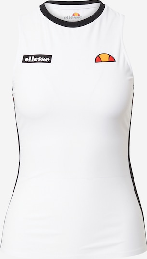 Sport top 'Freden' ELLESSE pe portocaliu / roșu / negru / alb, Vizualizare produs