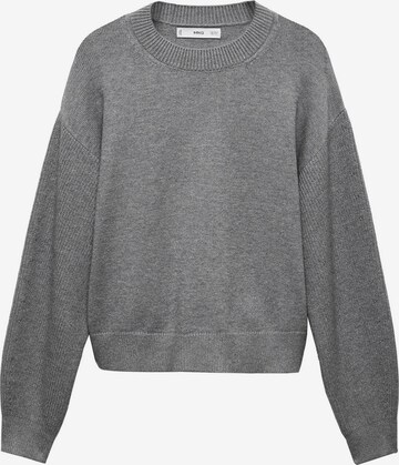 MANGO Sweater 'Nora' in Grey: front