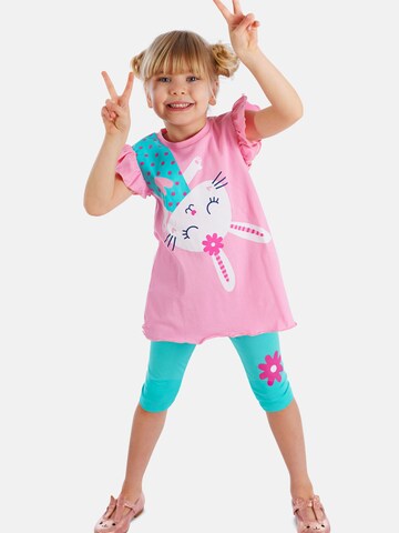 Denokids Set 'BUNNY' in Pink: Vorderseite