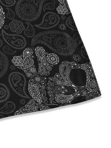 Bohemian Revolt Scarf 'Hurley' in Grey: front
