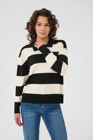Pull-over Kaffe en noir : devant
