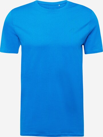 4F - Camiseta funcional en azul: frente