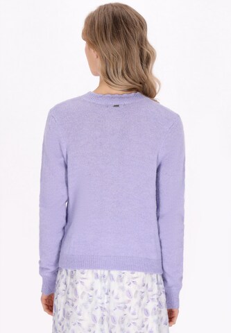 DreiMaster Vintage Вязаная кофта в Лиловый