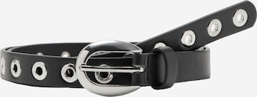 MANGORemen 'BELT EYES' - crna boja: prednji dio