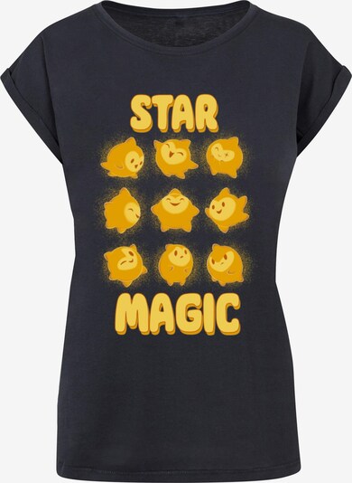 Maglietta 'Wish - Star Magic Tile' ABSOLUTE CULT di colore blu notte / giallo / arancione, Visualizzazione prodotti