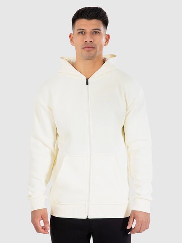 Smilodox Sweat jacket 'Raik ' in Beige: front