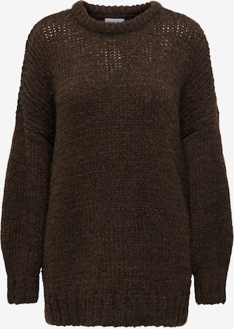 Pull-over 'MINNI' ONLY en marron : devant