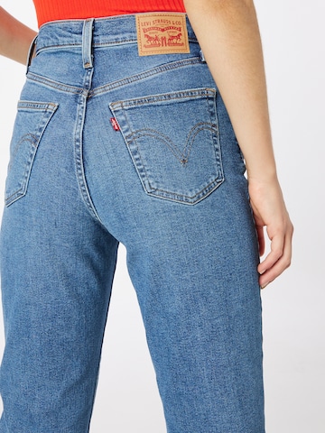 LEVI'S ® Zwężany krój Jeansy 'High Waisted Mom Jean' w kolorze niebieski