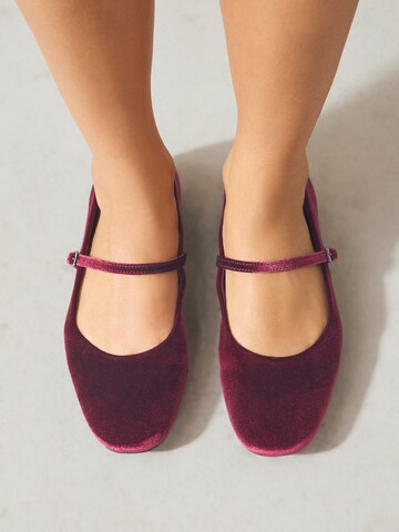 Ballerines à lanières Next en rouge