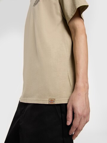 DICKIES Футболка 'Service Station' в Бежевый