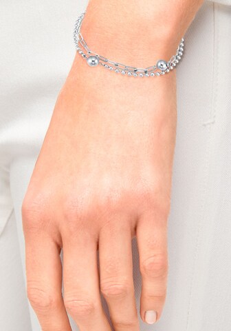 s.Oliver Bracelet 'Kugel' in Silver: front