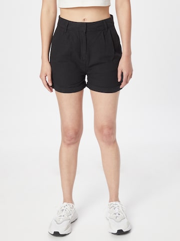 Regular Pantaloni cutați de la Superdry pe negru: față