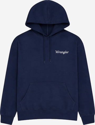 WRANGLER Sweatshirt in Blau: Vorderseite