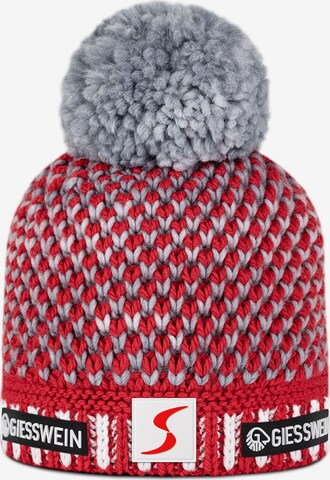 GIESSWEIN Beanie 'Laaxerstökli' in Red: front