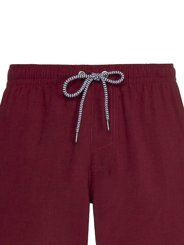 PROTEST Badeshorts 'DAVEY' in Rot