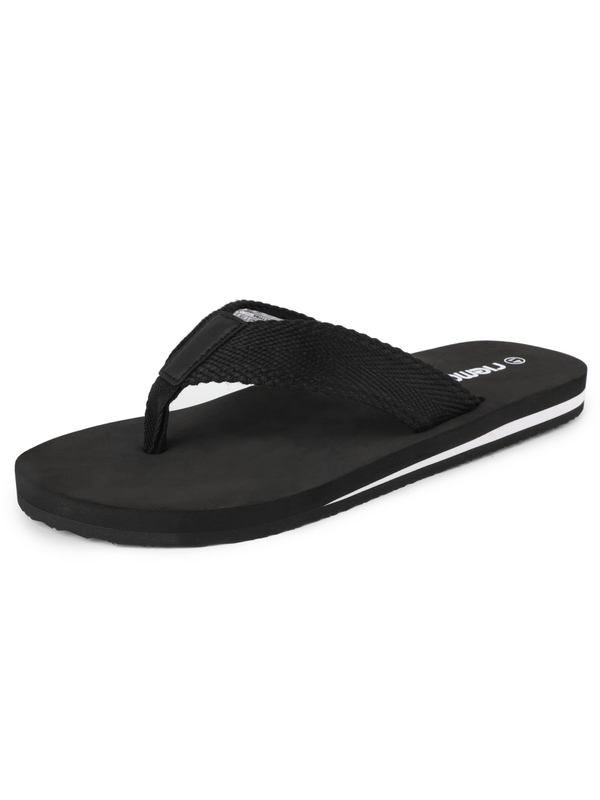 riemot T-Bar Sandals in Black: front