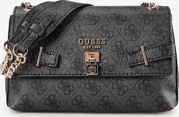 Sac bandoulière 'Yesba' GUESS en noir : devant