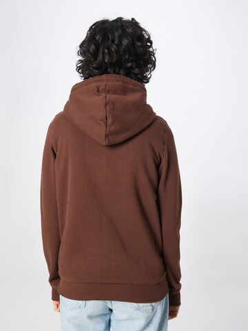 HOLLISTER Sweat jacket in Brown