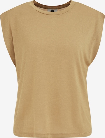 WE Fashion Paita värissä kulta: etupuoli