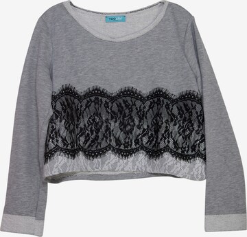 TOOche Sweater 'Spitzenpullover' in Grey: front