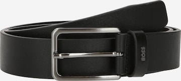 BOSS Black - Cinturón 'Calis' en negro: frente