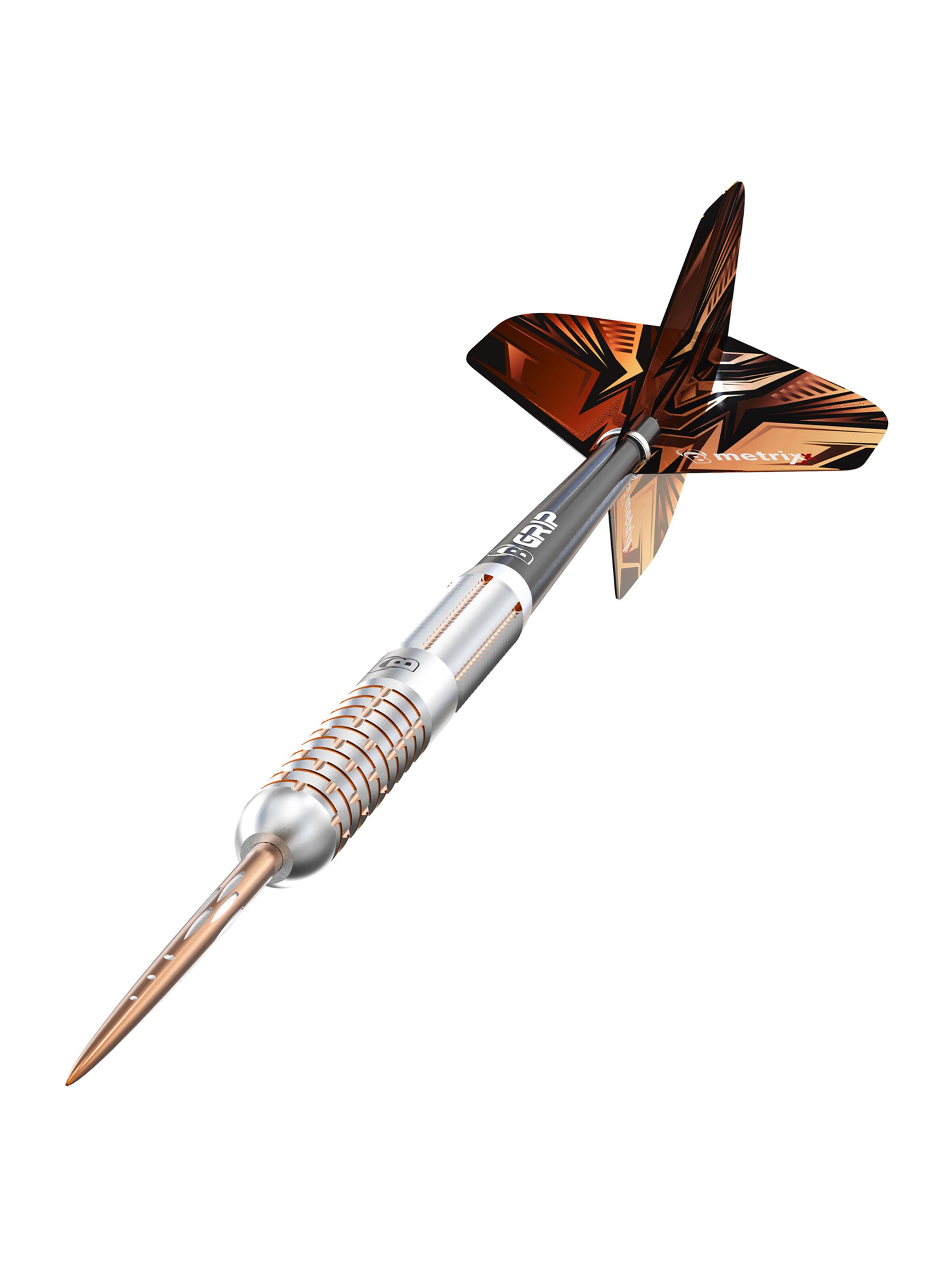 BULL'S Steeldarts ' Adon Dartpfeile 90% Tungsten Darts-Set Profi ' in Bronze: Vorderseite