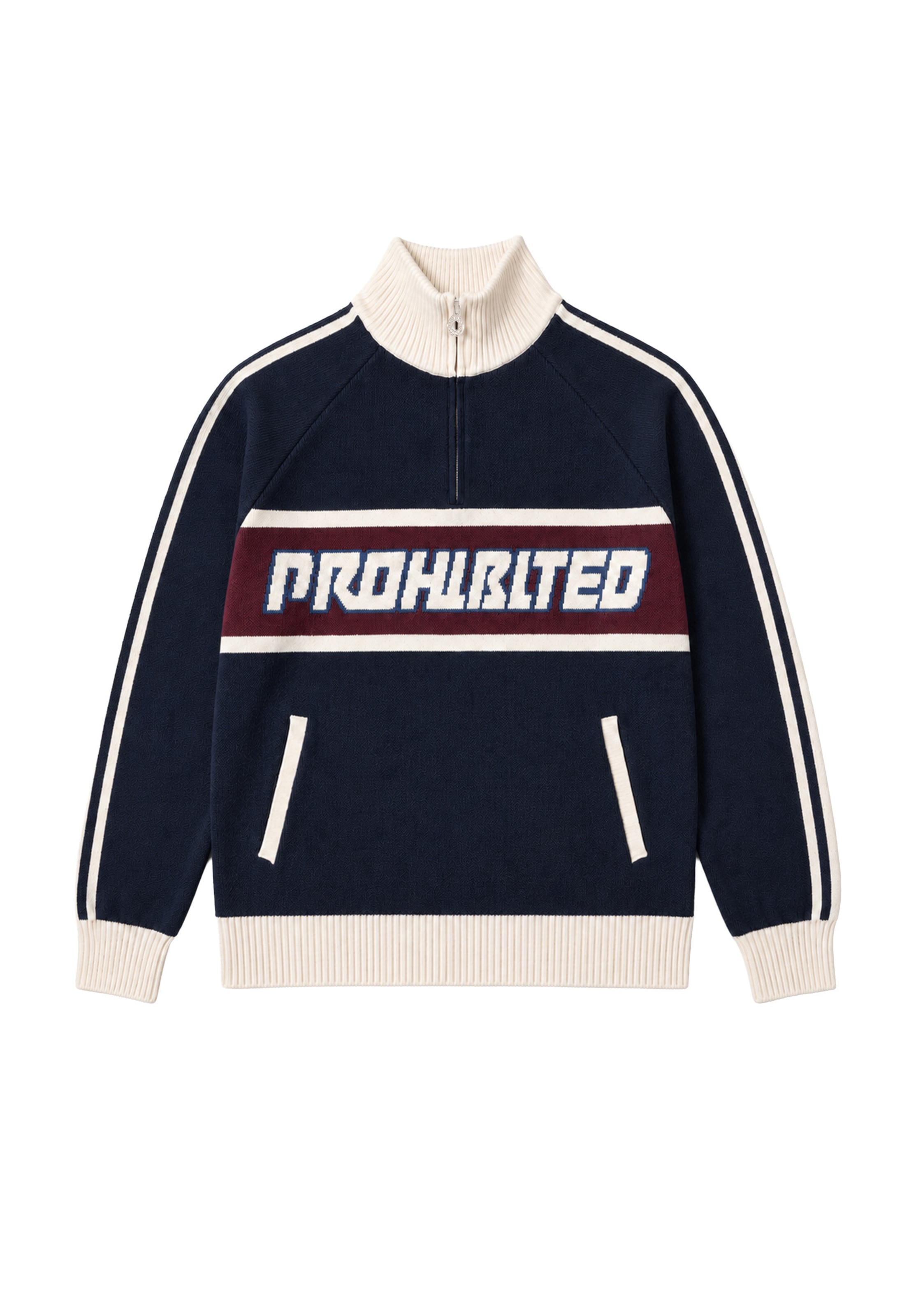 Prohibited - Jersey en azul: frente