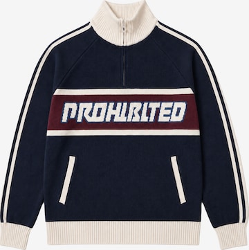 Prohibited - Jersey en azul: frente